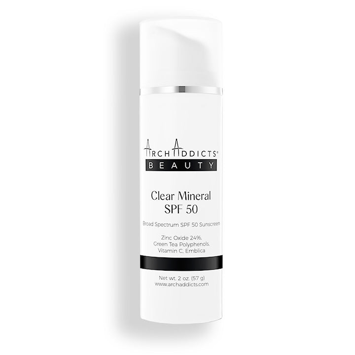 Arch Addicts® Clear Mineral SPF 50