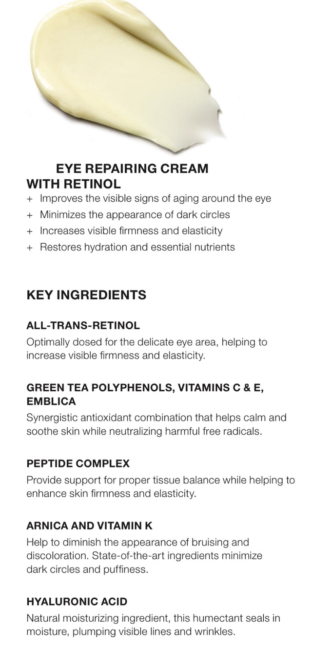 Arch Addicts® Eye Repairing Cream with Retinol